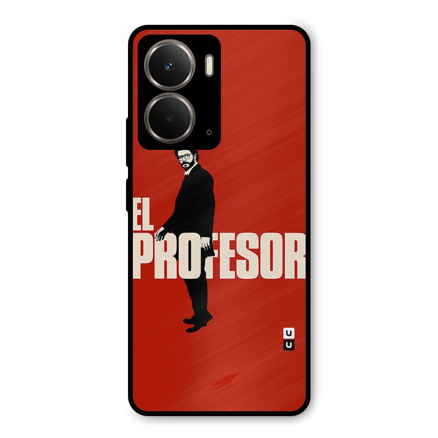 El Profesor Minimalist Metal Back Case for Realme P3