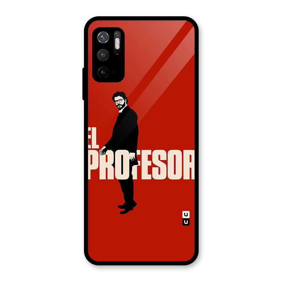 El Profesor Minimalist Metal Back Case for Redmi Note 10T 5G