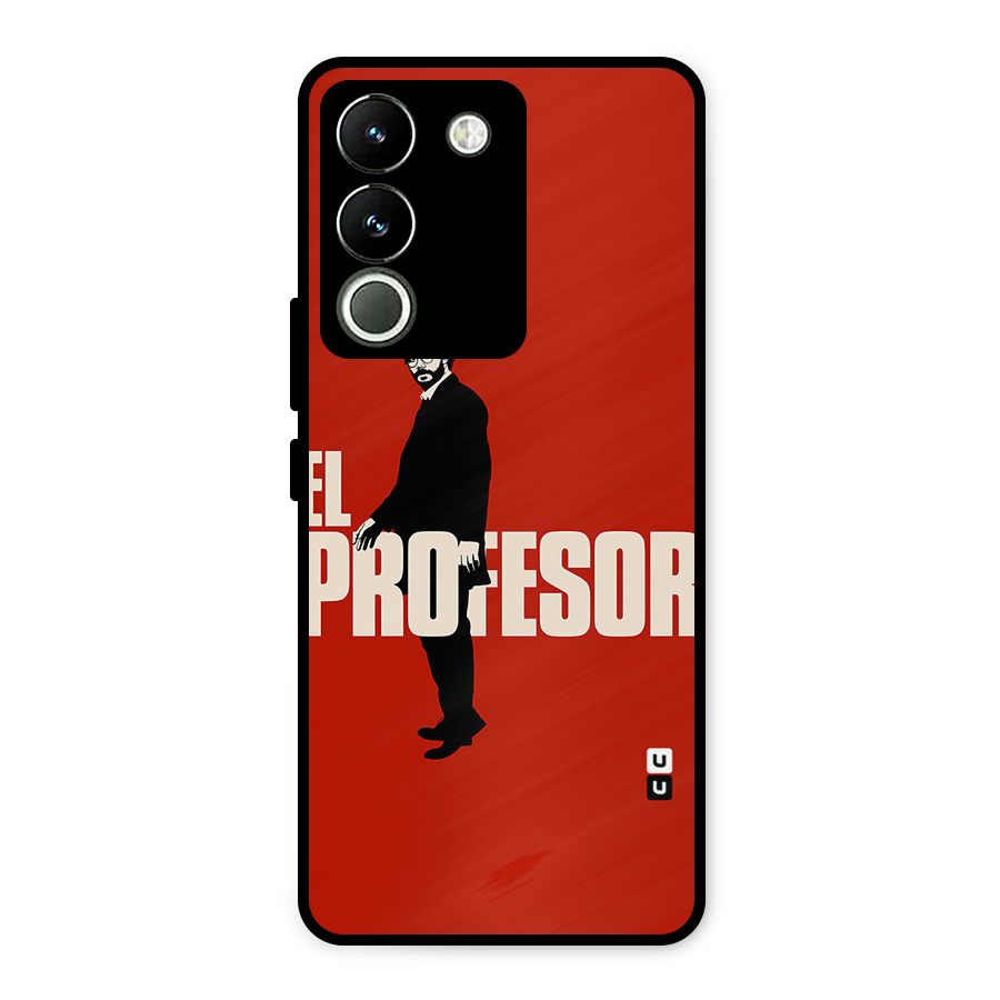El Profesor Minimalist Metal Back Case for Vivo Y200