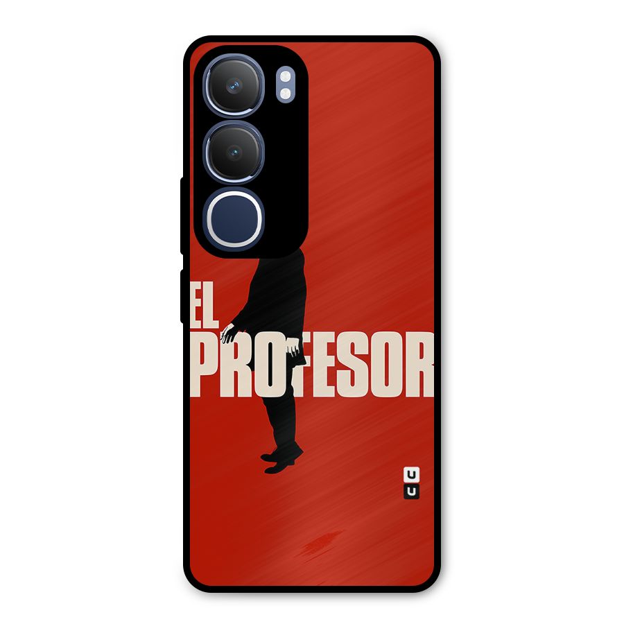 El Profesor Minimalist Metal Back Case for Vivo Y29