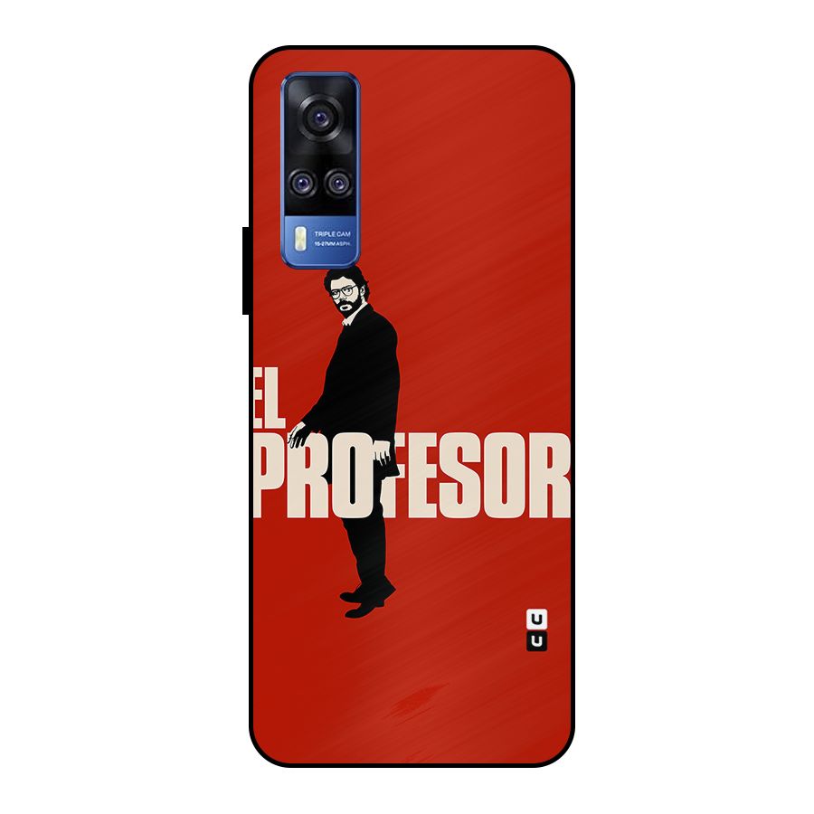 El Profesor Minimalist Metal Back Case for Vivo Y51