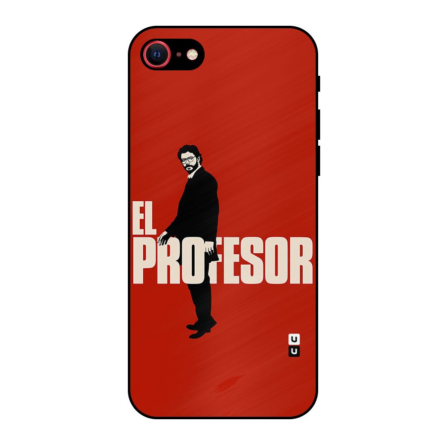 El Profesor Minimalist Metal Back Case for iPhone 7