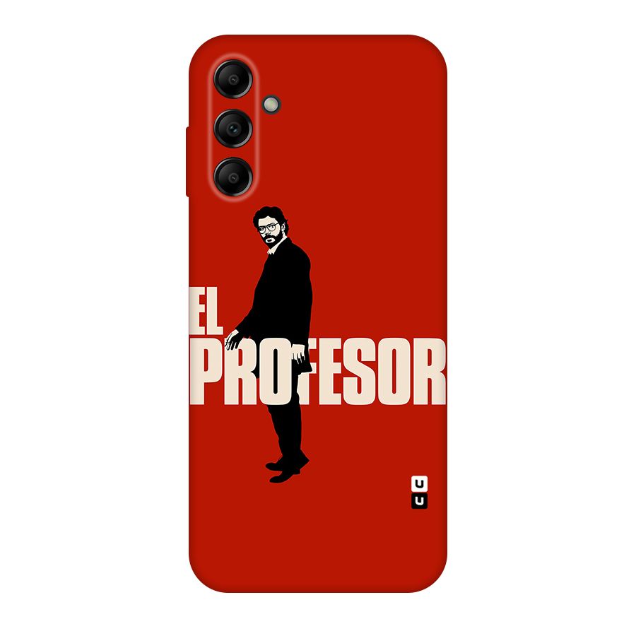 El Profesor Minimalist Original Polycarbonate Back Case for Galaxy A14 5G