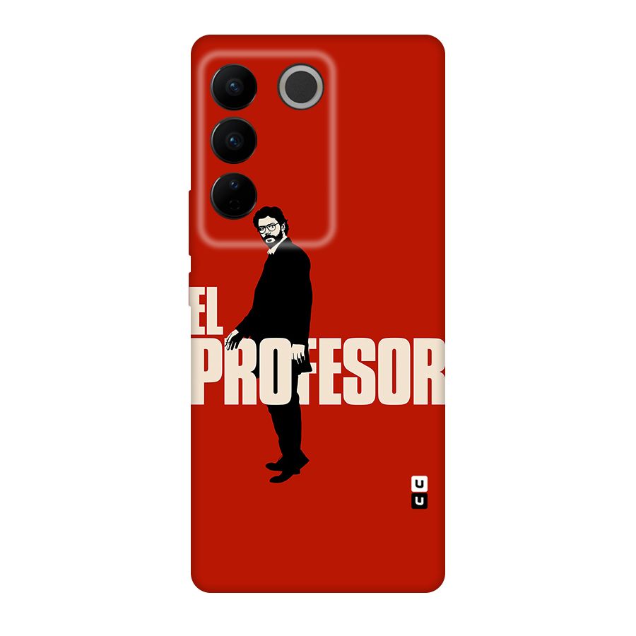 El Profesor Minimalist Original Polycarbonate Back Case for Vivo V27