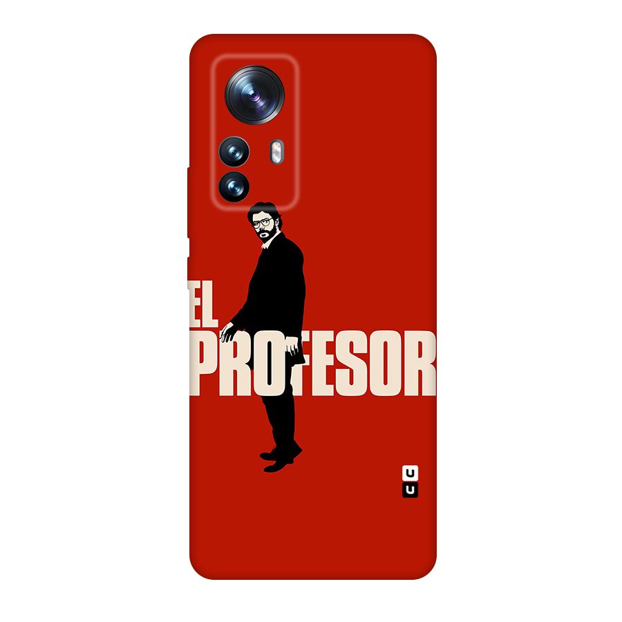 El Profesor Minimalist Original Polycarbonate Back Case for Xiaomi 12 Pro