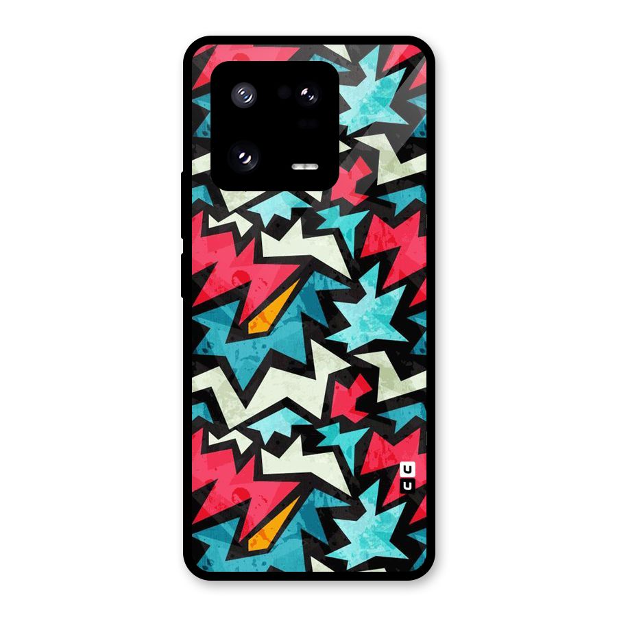 Electric Color Design Glass Back Case for Xiaomi 13 Pro