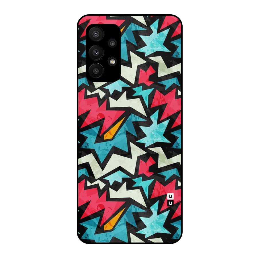 Electric Color Design Metal Back Case for Galaxy A23