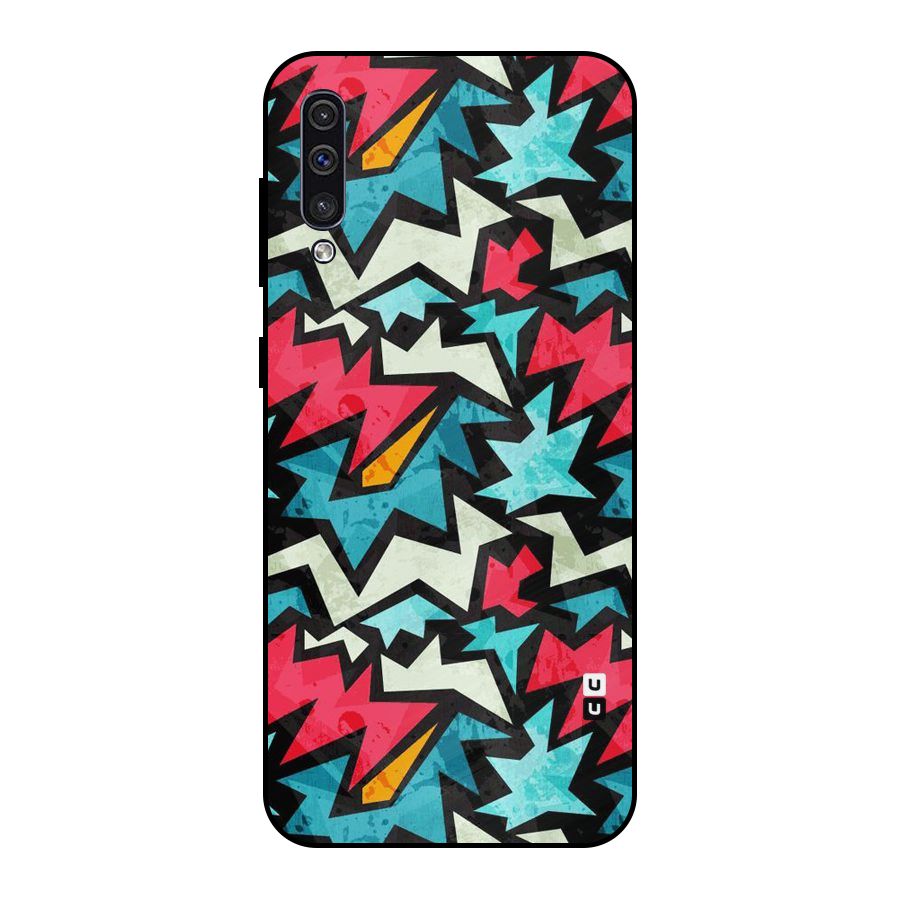 Electric Color Design Metal Back Case for Galaxy A30s