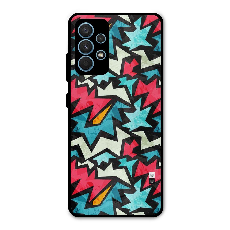 Electric Color Design Metal Back Case for Galaxy A32