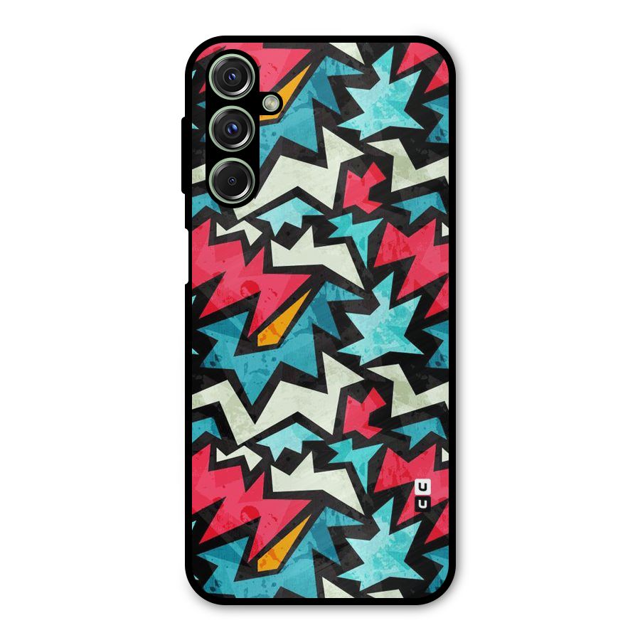 Electric Color Design Metal Back Case for Galaxy F34