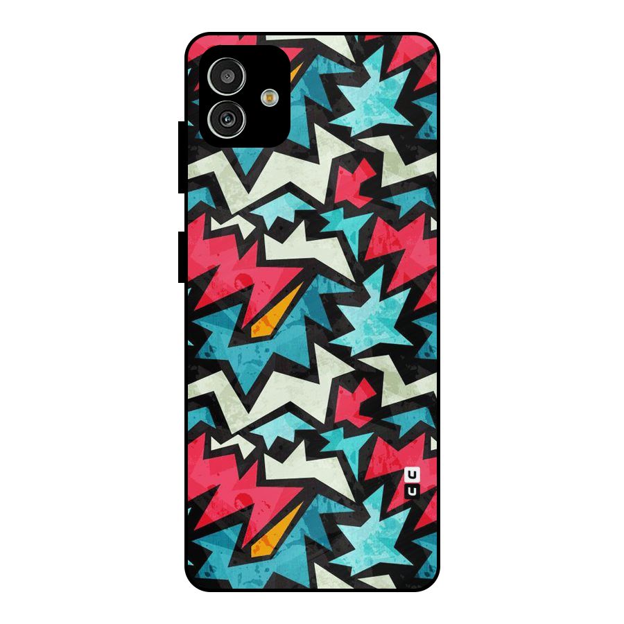 Electric Color Design Metal Back Case for Galaxy M13 5G