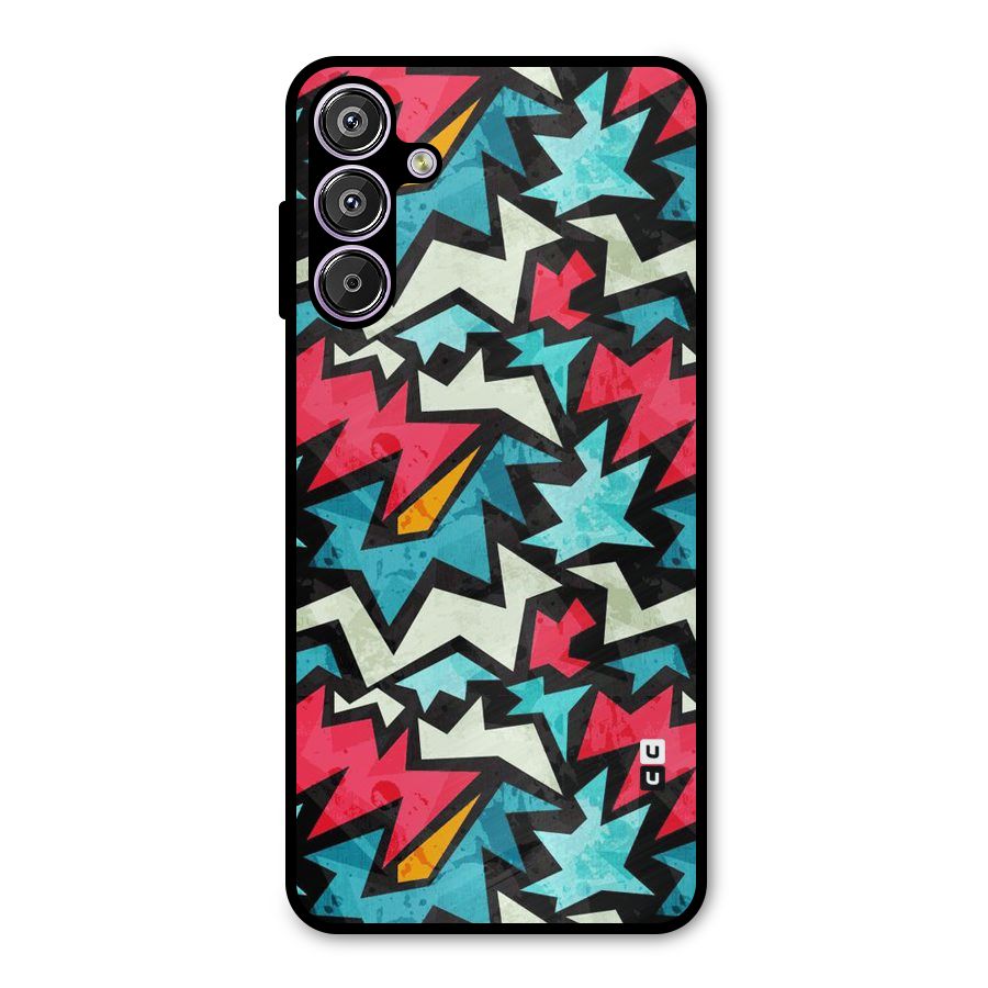Electric Color Design Metal Back Case for Galaxy M15