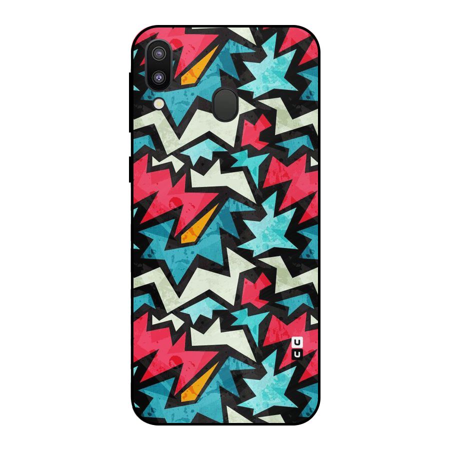 Electric Color Design Metal Back Case for Galaxy M20