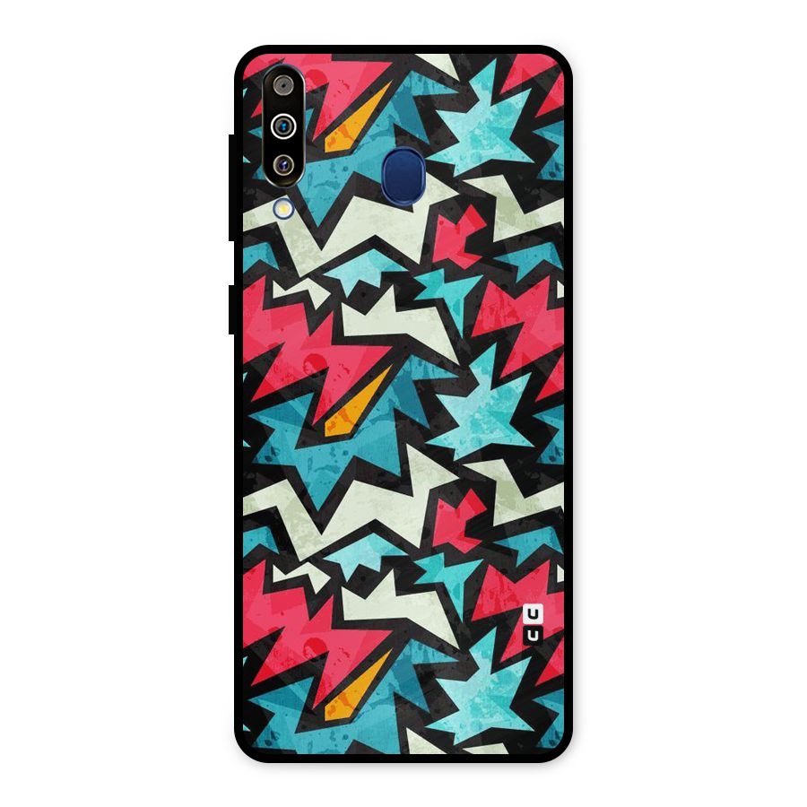 Electric Color Design Metal Back Case for Galaxy M30