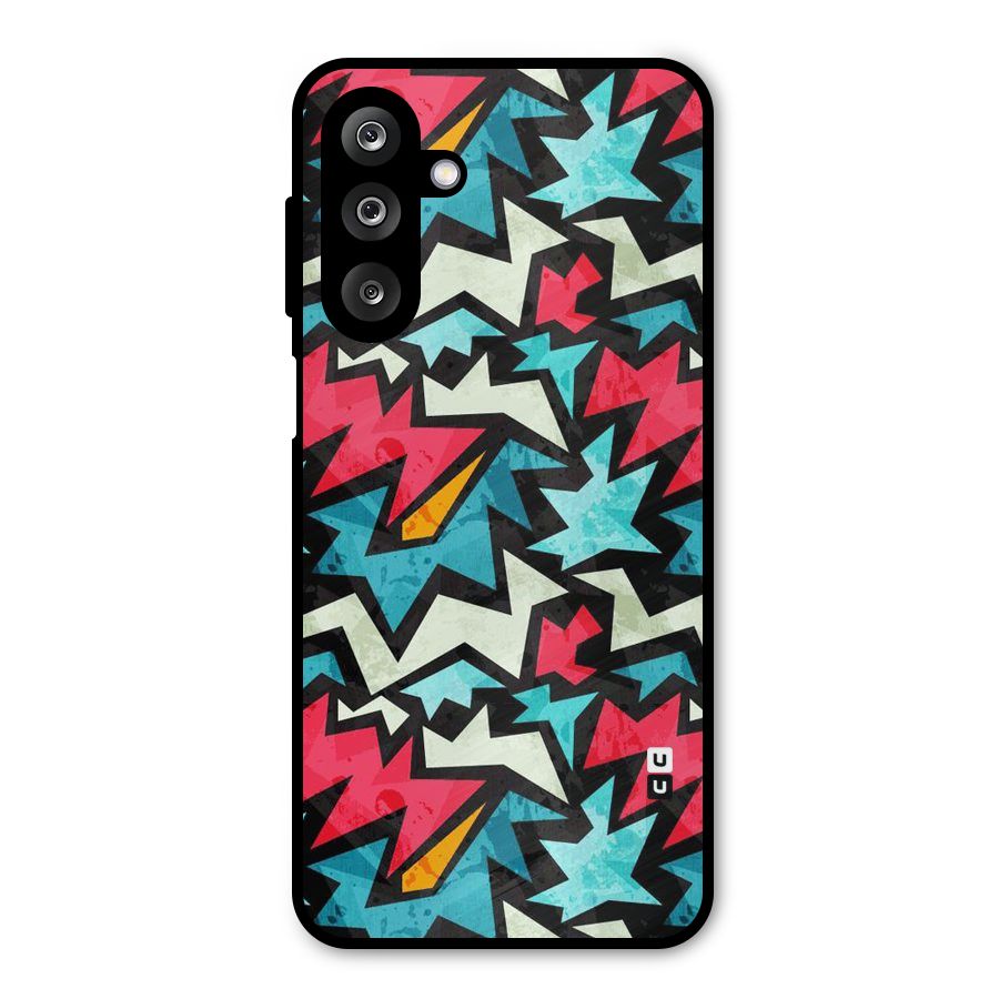 Electric Color Design Metal Back Case for Galaxy M36