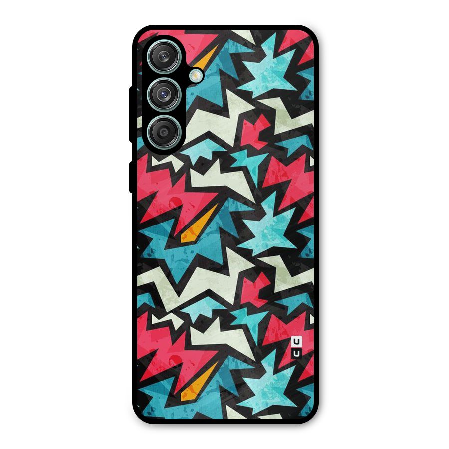 Electric Color Design Metal Back Case for Galaxy M55 5G