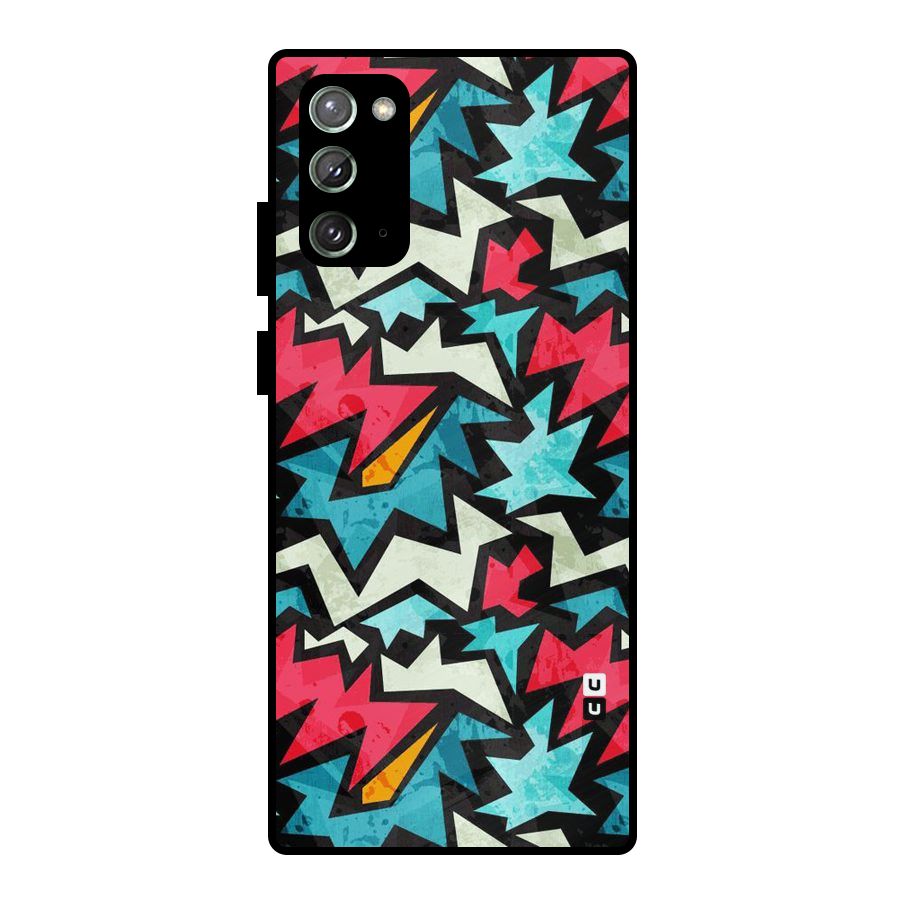 Electric Color Design Metal Back Case for Galaxy Note 20