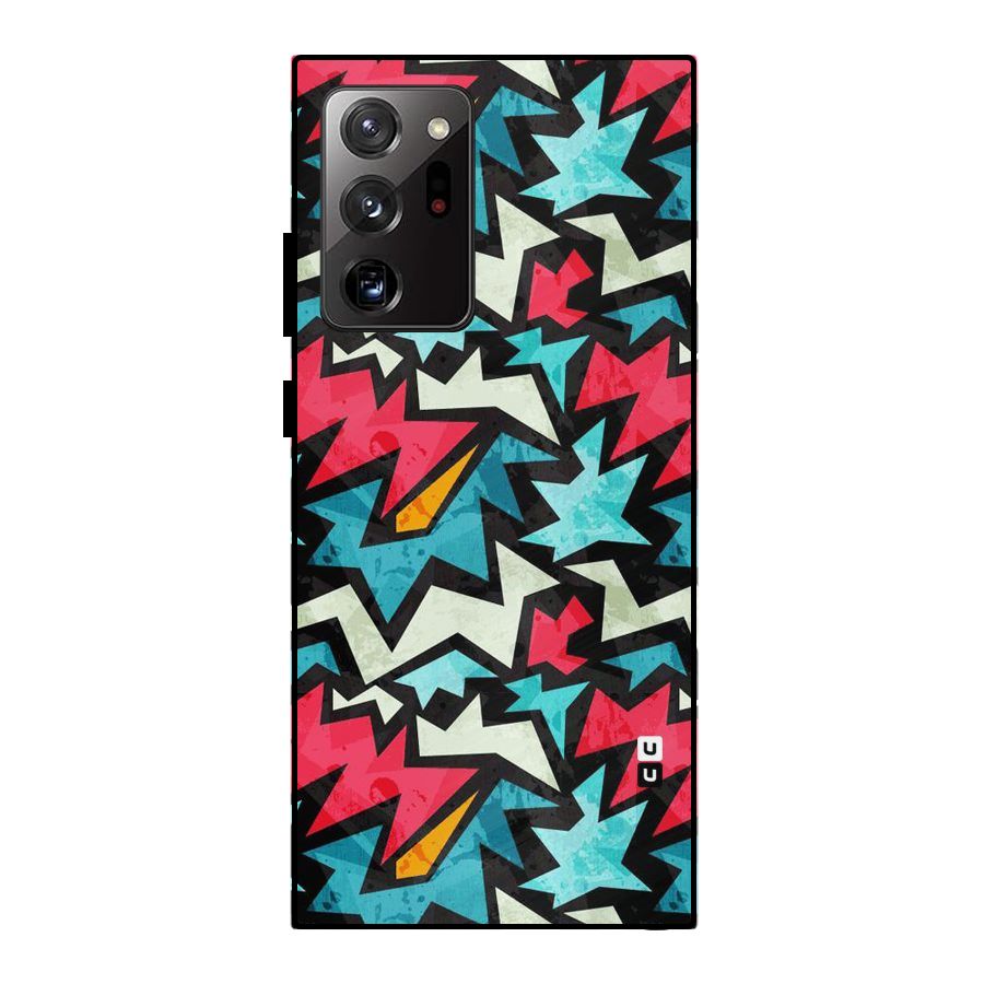 Electric Color Design Metal Back Case for Galaxy Note 20 Ultra