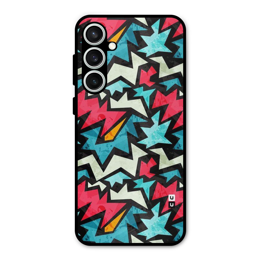 Electric Color Design Metal Back Case for Galaxy S23 FE