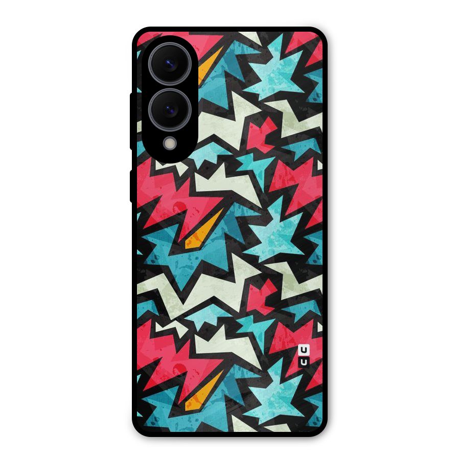 Electric Color Design Metal Back Case for Galaxy S25 Edge
