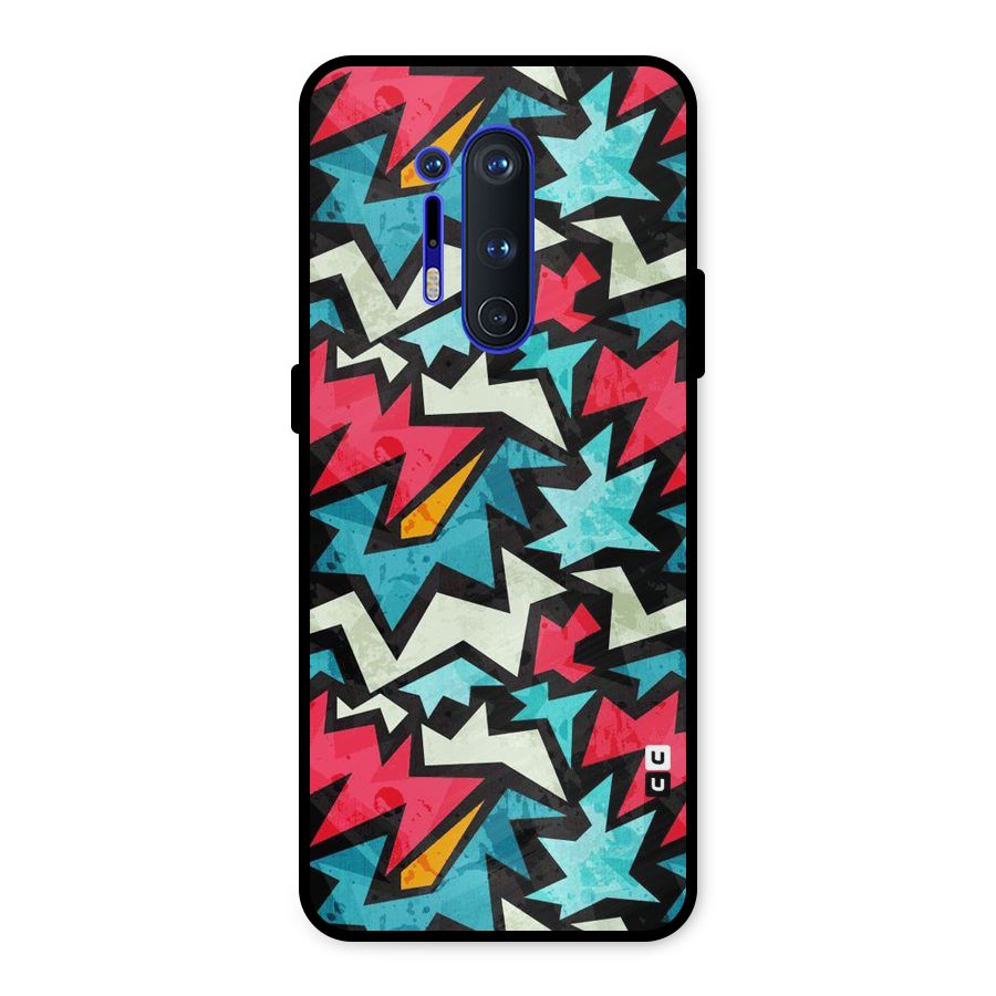 Electric Color Design Metal Back Case for OnePlus 8 Pro