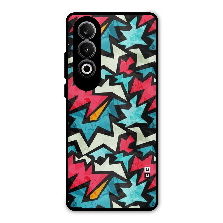 Electric Color Design Metal Back Case for OnePlus Nord CE4