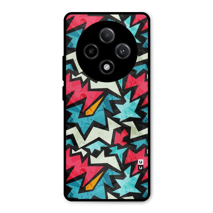 Electric Color Design Metal Back Case for Oppo F27 Pro Plus