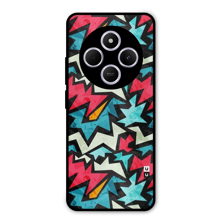 Electric Color Design Metal Back Case for Poco M7