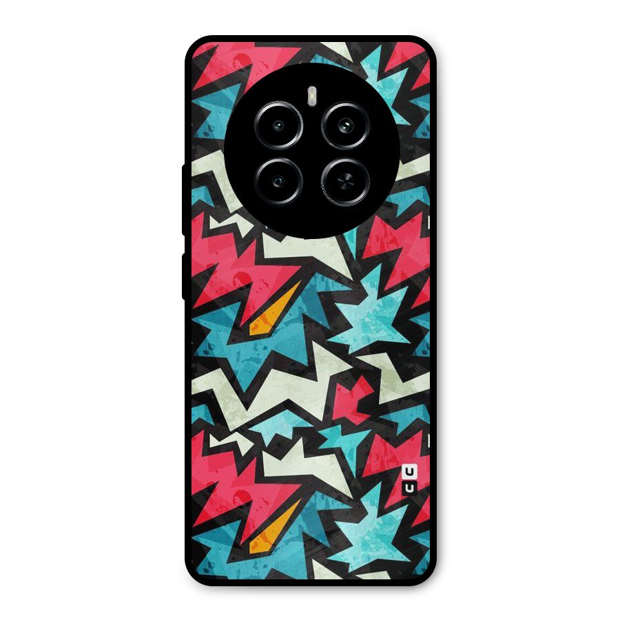 Electric Color Design Metal Back Case for Realme P1