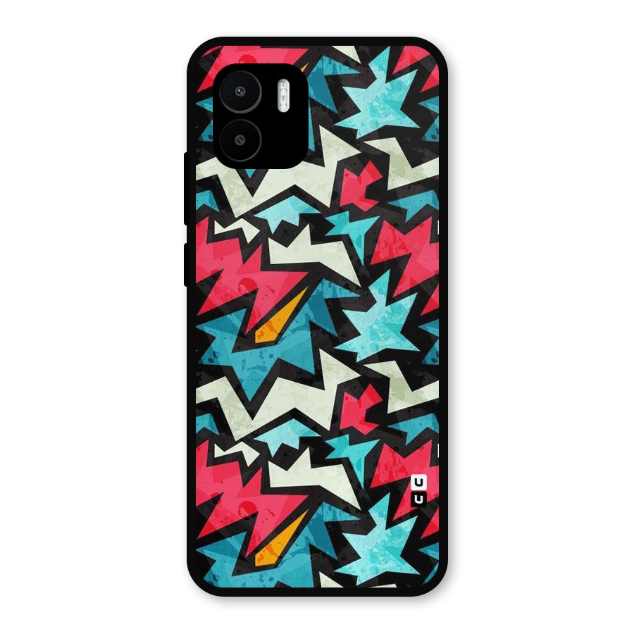Electric Color Design Metal Back Case for Redmi A2