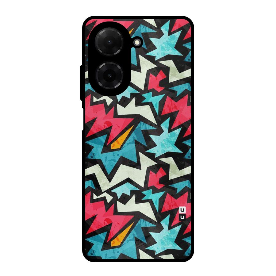 Electric Color Design Metal Back Case for Redmi A5 4G