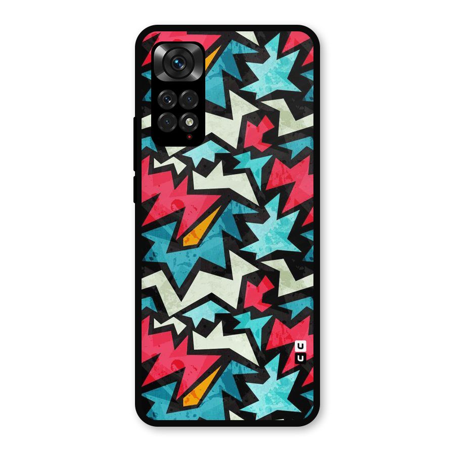 Electric Color Design Metal Back Case for Redmi Note 11s