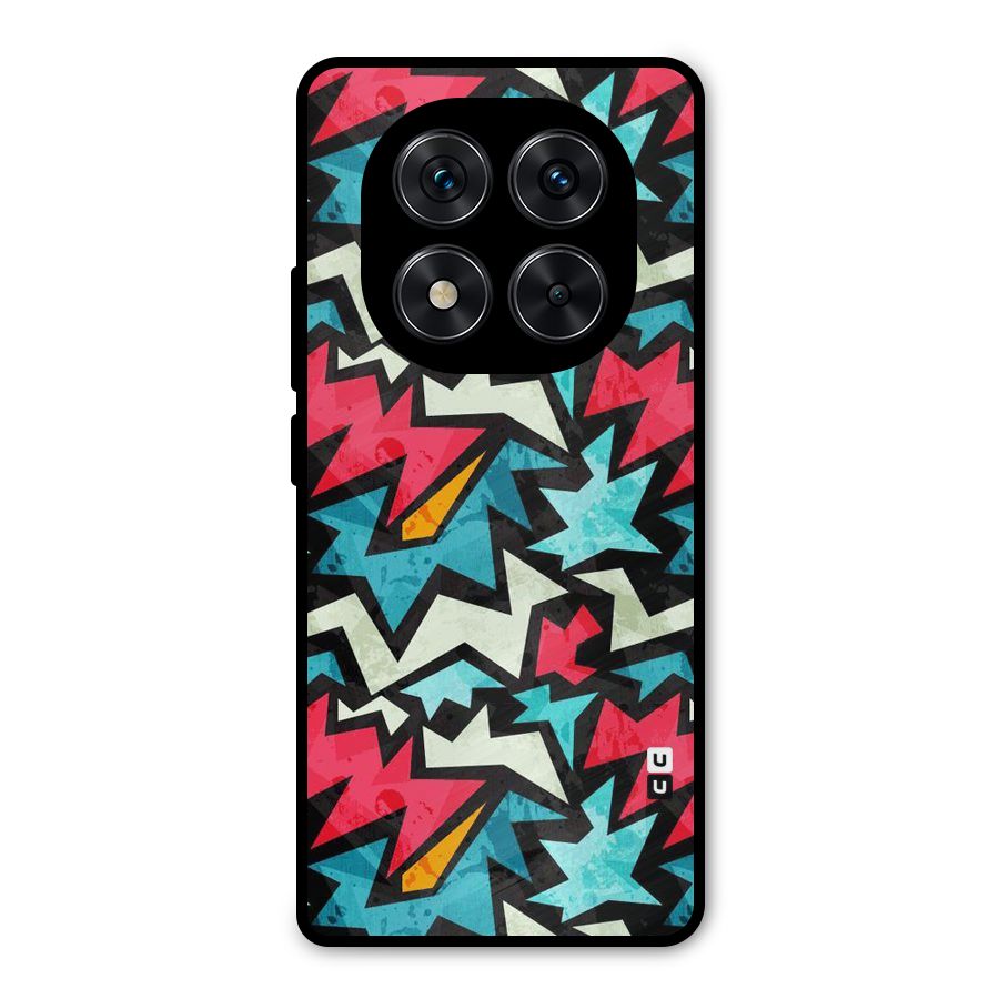 Electric Color Design Metal Back Case for Redmi Note 14 Pro 5G