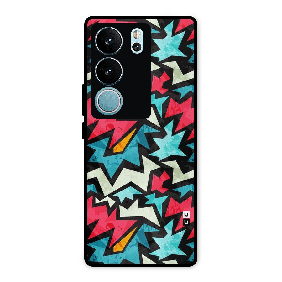 Electric Color Design Metal Back Case for Vivo V29