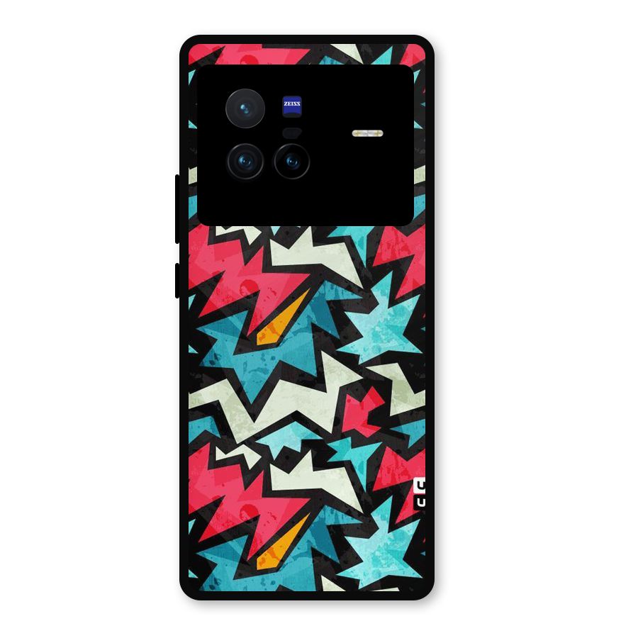 Electric Color Design Metal Back Case for Vivo X80