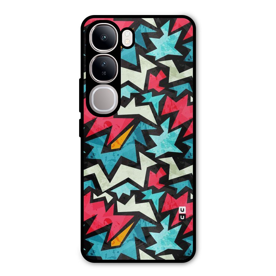 Electric Color Design Metal Back Case for Vivo Y300
