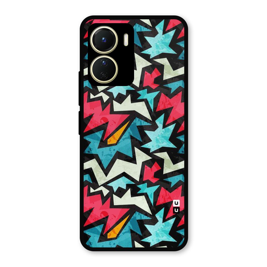 Electric Color Design Metal Back Case for Vivo Y56