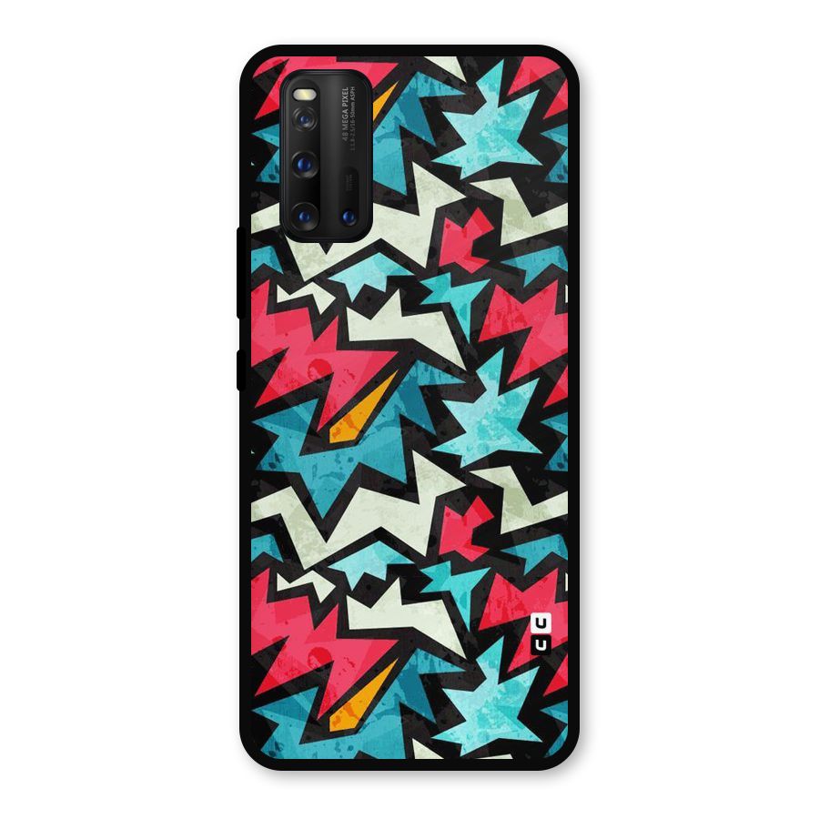 Electric Color Design Metal Back Case for iQOO 3