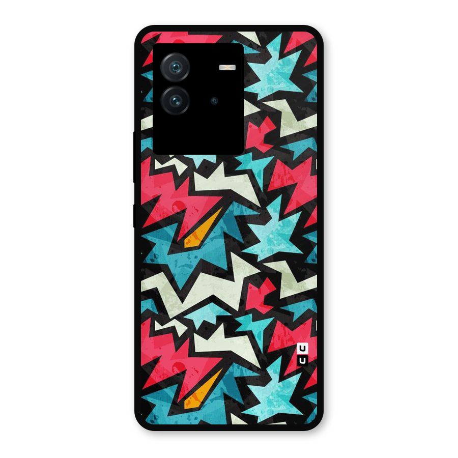 Electric Color Design Metal Back Case for iQOO Neo 6 5G