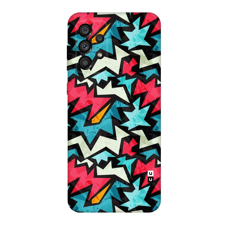Electric Color Design Original Polycarbonate Back Case for Galaxy A73 5G
