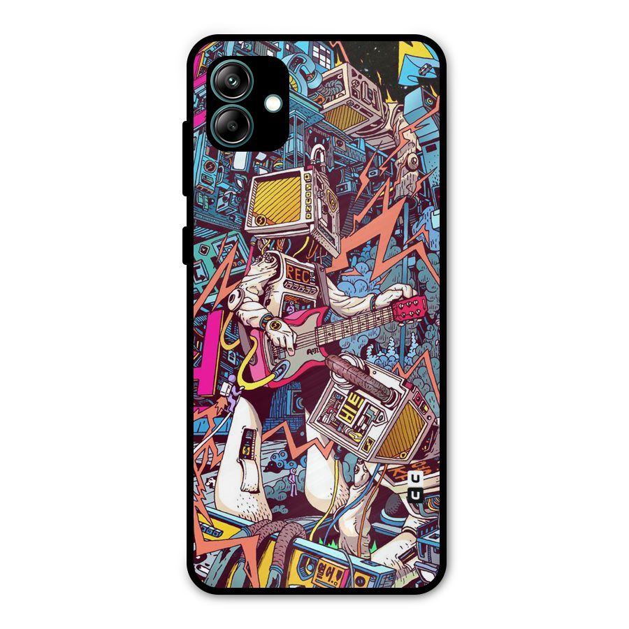 Electric Colors Metal Back Case for Galaxy A04