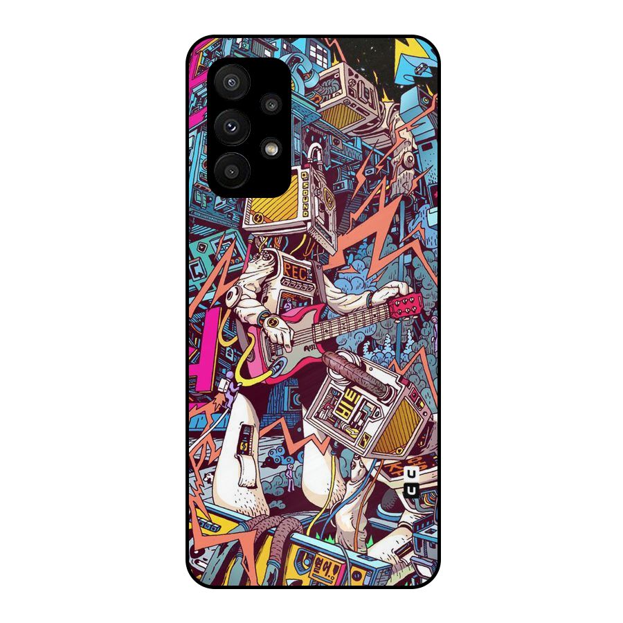 Electric Colors Metal Back Case for Galaxy A23