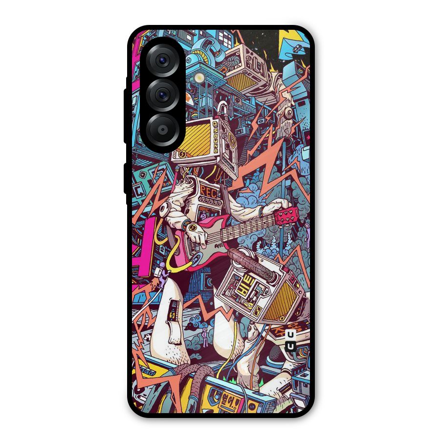 Electric Colors Metal Back Case for Galaxy A36