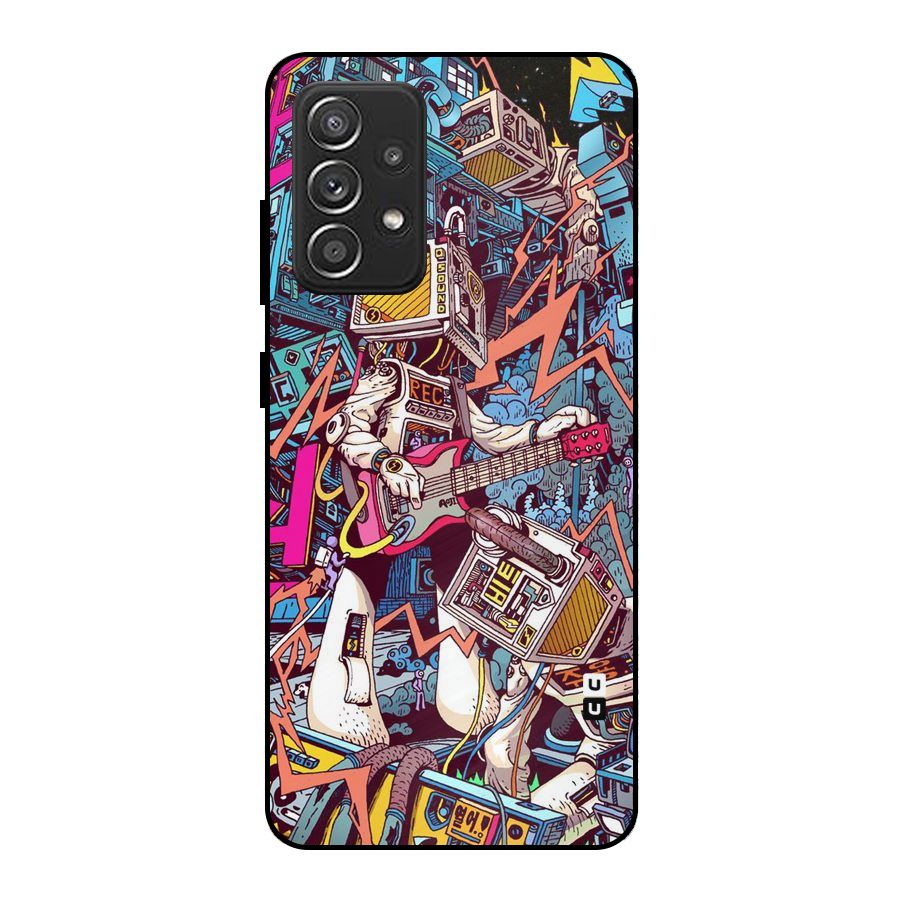 Electric Colors Metal Back Case for Galaxy A52s 5G