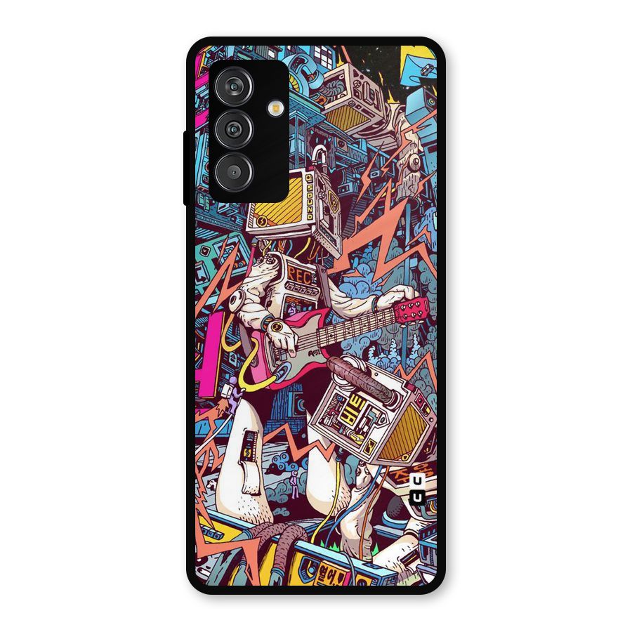 Electric Colors Metal Back Case for Galaxy F13