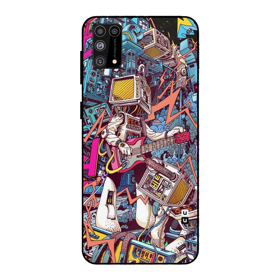 Electric Colors Metal Back Case for Galaxy F41
