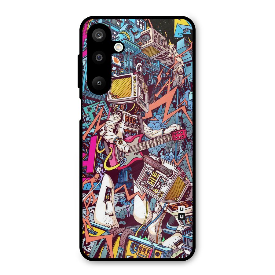 Electric Colors Metal Back Case for Galaxy M16