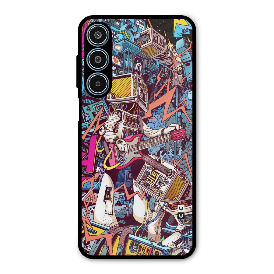 Electric Colors Metal Back Case for Galaxy M35