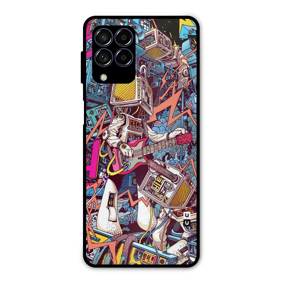 Electric Colors Metal Back Case for Galaxy M53 5G
