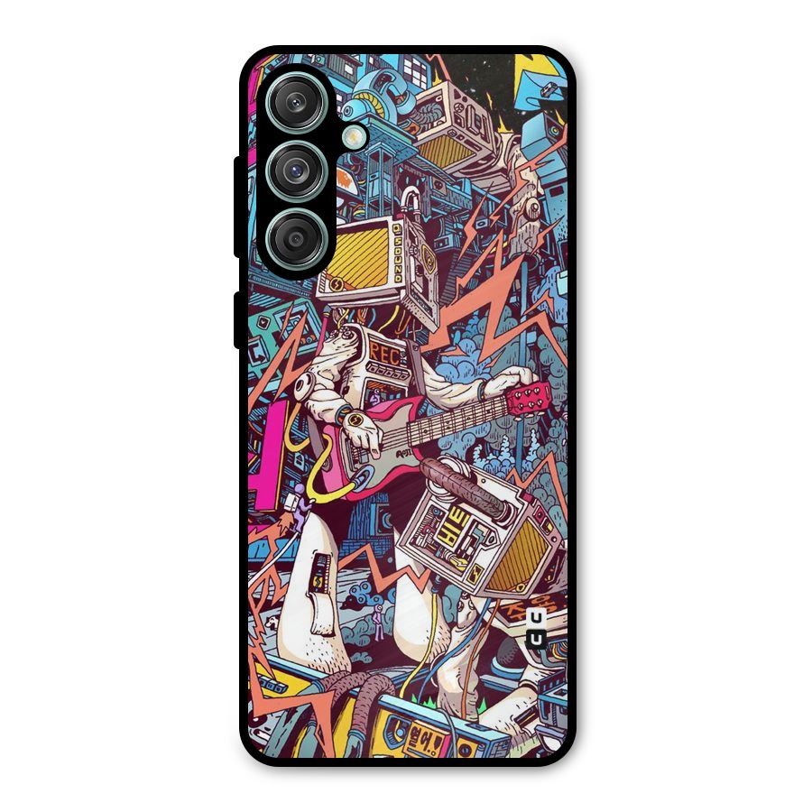 Electric Colors Metal Back Case for Galaxy M55 5G